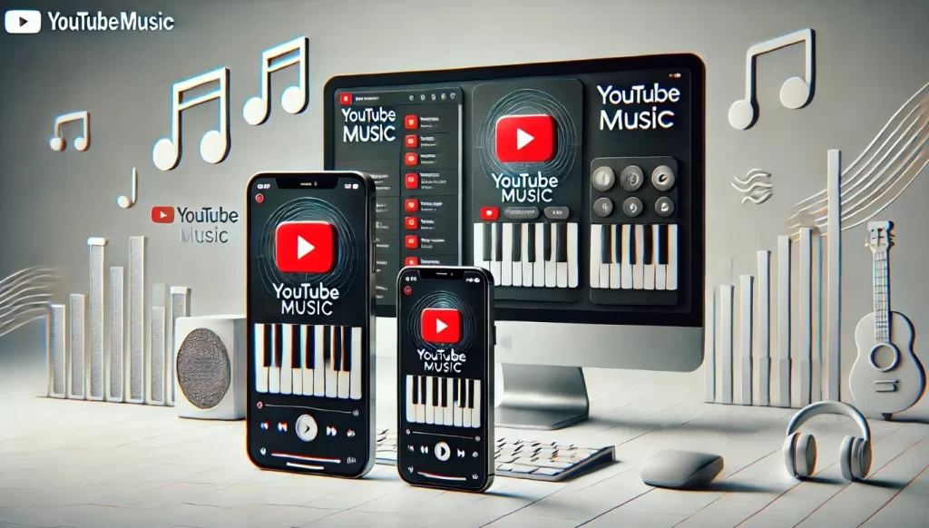 Youtube Music for android, IOS, PC 